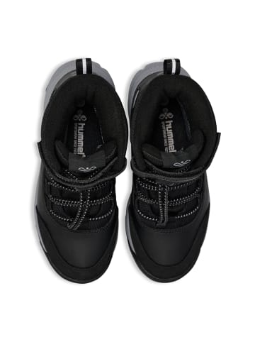 Hummel Klettverschluss Stiefel Snow Boot Draußen Kinder in BLACK