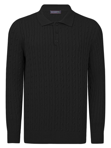Felix Hardy Zopfmuster Strickpullover in Schwarz