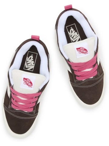Vans Sneaker "Knu Skool" in Braun