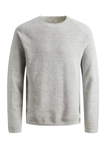 Jack & Jones Pullover 'Hill' in hellgrau