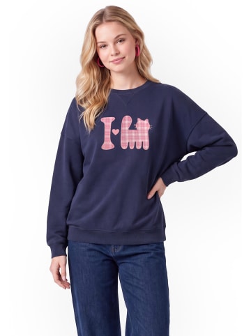 myMo Women Sweatshirt in Navy