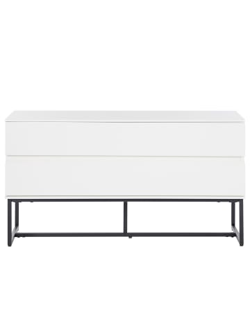 home24 Garderobenbank Zaddy in Weiß