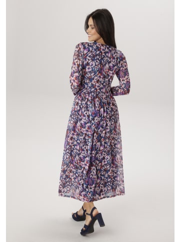 Aniston SELECTED Midikleid in bunt