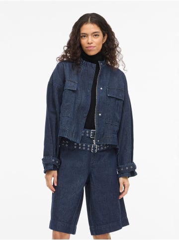 Vila Jacke in Dark Blue Denim