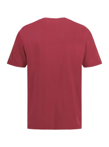 JP1880 Kurzarm T-Shirt in bordeaux
