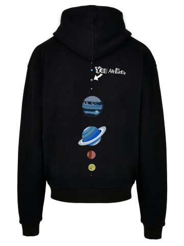 F4NT4STIC Ultra Heavy Hoodie Big Bang Theory You Are Here in schwarz