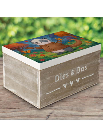 Mr. & Mrs. Panda Dekokiste Skorpion Astrologie Design ohne Spruch in Weiß