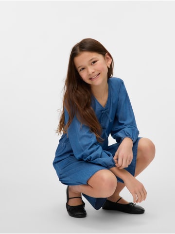 Vero Moda Girl Kleid in Medium Blue Denim