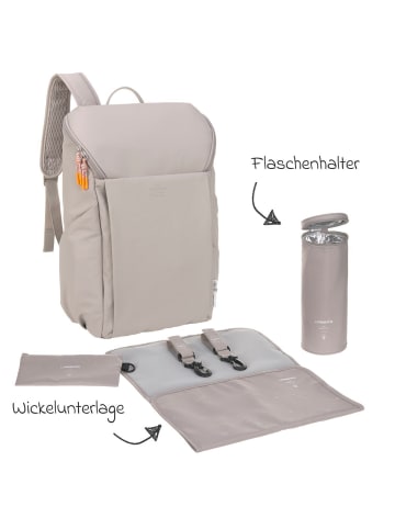 Lässig Wickelrucksack Slender Up Backpack in grau