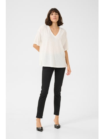 Kaffe T-shirt KAgerit in Chalk