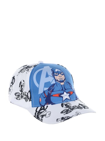 Avengers Kappe Captain America Iron Man Mesh Baseball-Cap in Blau