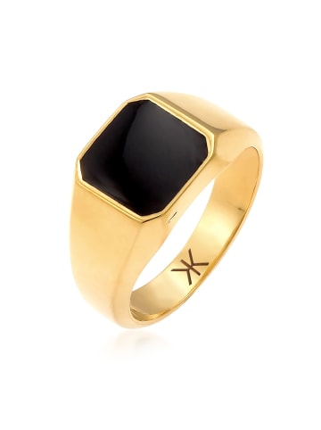 KUZZOI Ring für Herren in gold