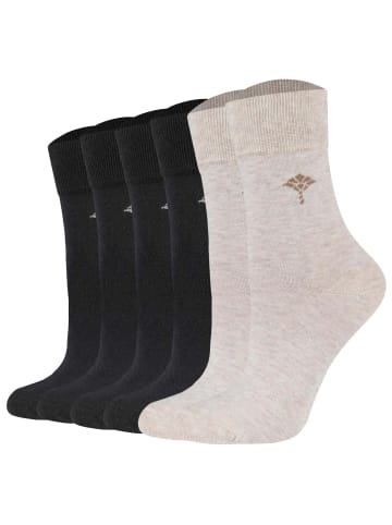 JOOP! Socken 6er Pack in 2xSchwarz/Naturmelange