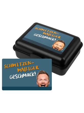 Ralf Schmitz Ralf Schmitz Brotdose mit Trennwand - Schmitzenmäßiger Geschmack in schwarz