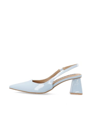 Bianco Pumps in SkyBlue