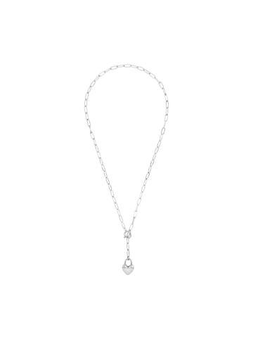 Tom Tailor Kette mit Anhänger Edelstahl in silber