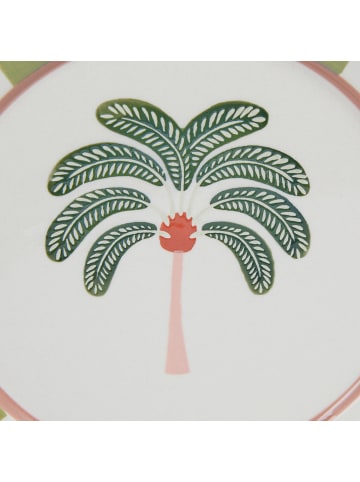 Butlers Teller PALACIO Palme handbemalt in Multicolor