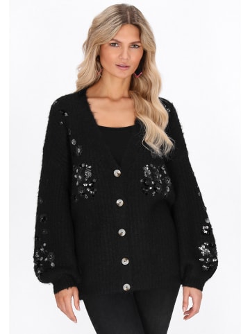 usha FESTIVAL Cardigan in black