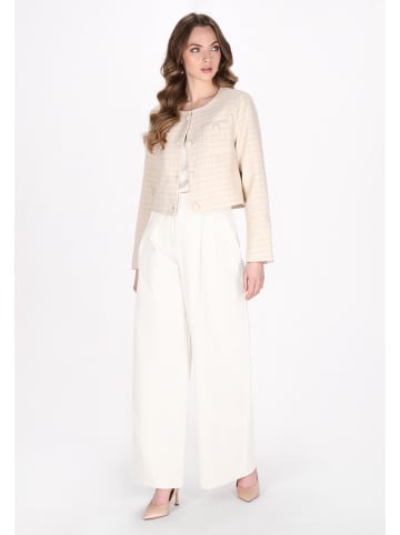 DreiMaster Women Blazer in light beige glitter