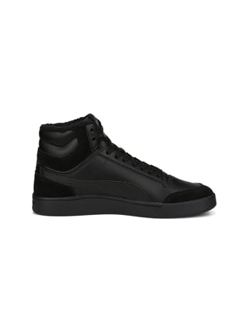 Puma Sneakers Low Shuffle Mid Fur in schwarz