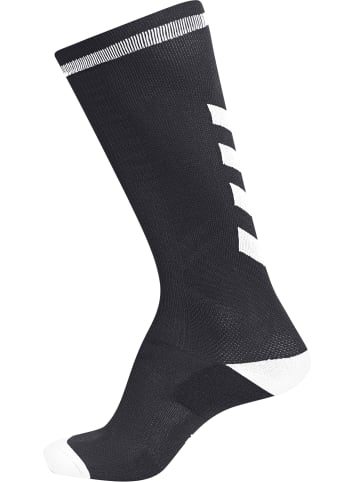 Hummel Long Socken Elite Indoor Erwachsene in BLACK/WHITE