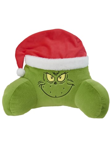 The Grinch The Grinch Kissen Rückenkissen Lesekissen mit Armlehnen Rückenstütze in grün