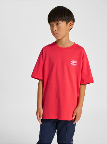 Hummel T-Shirt Hmljr Loose Kinder in HIBISCUS