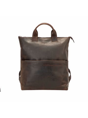 JOOP! Rucksack 'Ancona Lars in Dunkelbraun 39 x 40 x 13 cm'
