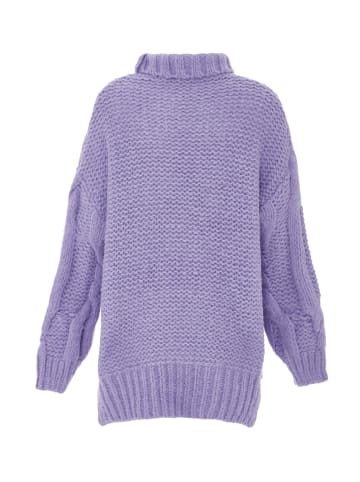 ebeeza Damen Strickpullover in Lavendel