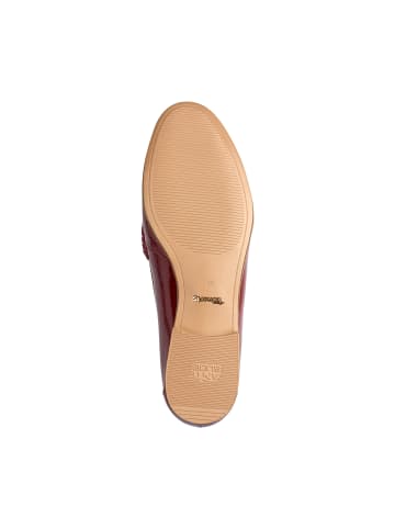 Tamaris Slip-On-Mokassin Rot