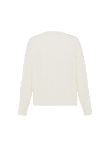 faina Damen Strickjacke in WOLLWEISS