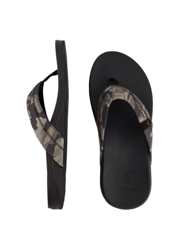 Reef Zehentrenner Sandale Cushion Spring in Camo/Black