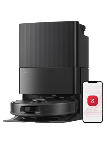 Roborock Saugroboter Qrevo S5V in Schwarz