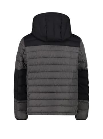 cmp Steppjacke Jacket Fix Hood in Anthrazit