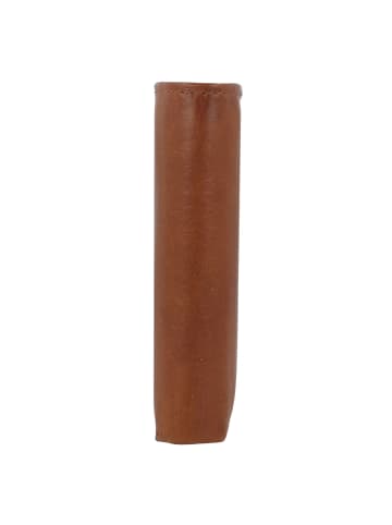 Greenburry Newport Geldbörse RFID Schutz Leder 12 cm caramel