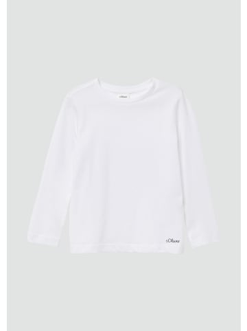 s.Oliver T-Shirt in 0100_weiß