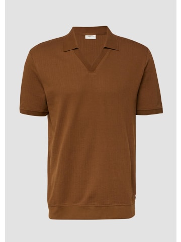 s.Oliver Polo-Shirt  in  8919_dunkelbraun