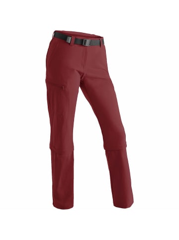 Maier Sports Zip-Hose Arolla in Bordeaux431