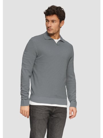 s.Oliver Strickpullover in 9500_schiefergrau
