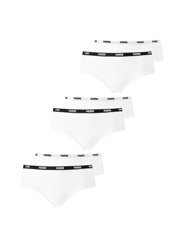Puma 6er Pack Hipster in Weiß