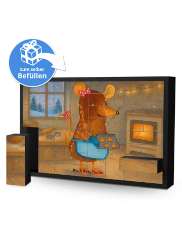 Mr. & Mrs. Panda Adventskalender Maus Kekse Design ohne Spruch in Weiß