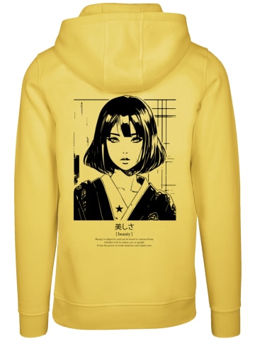 F4NT4STIC Hoodie Anime Beauty Girl in taxi yellow