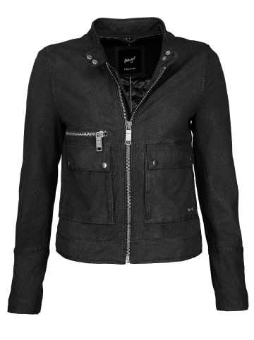 Maze Lederjacke Clermont in schwarz