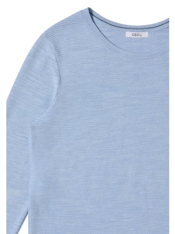 Cecil Strukturpullover in Blau