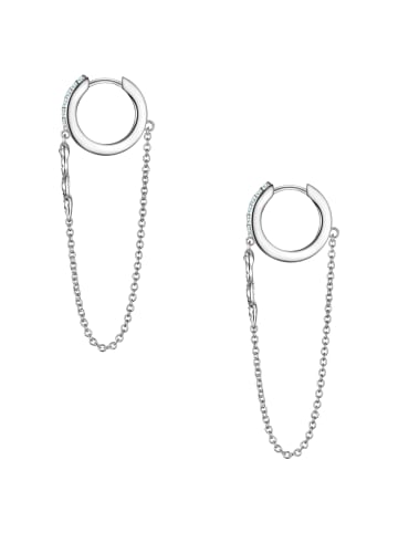 Glanzstücke München Ohrringe aus Sterling Silber mit Zirkonia in silber
