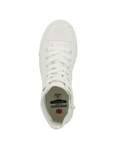 Dockers by Gerli Sneaker mid 36UR212 in weiss