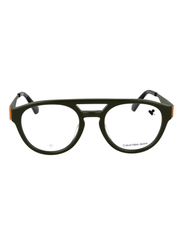 CALVIN KLEIN JEANS Unisex Optische Fassungen Flieger Olive