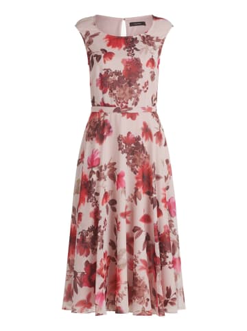 Vera Mont Cocktailkleid mit Print in Cream/Red