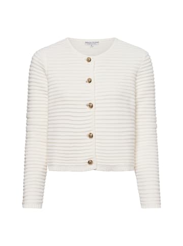 Marie Lund Strickjacke in ecru - 0002