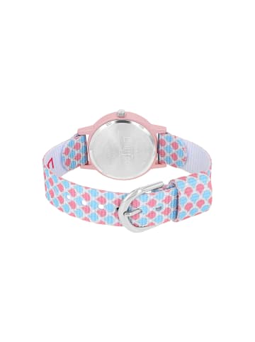 Prinzessin Lillifee Quarzuhr Textil, Aluminium in Rosa